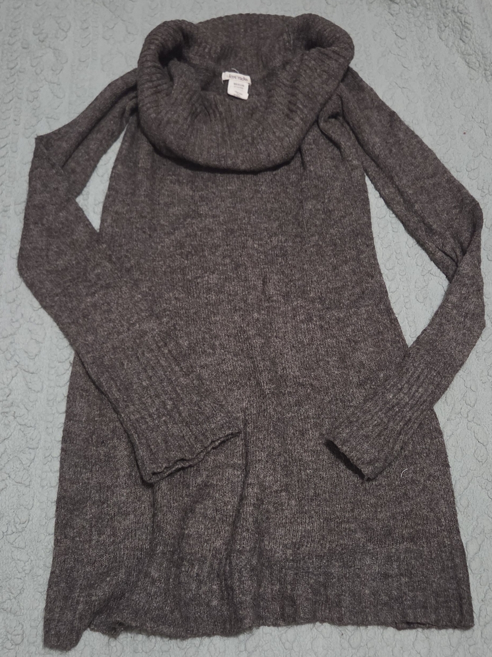 Love Rocks Cowl Neck Sweater